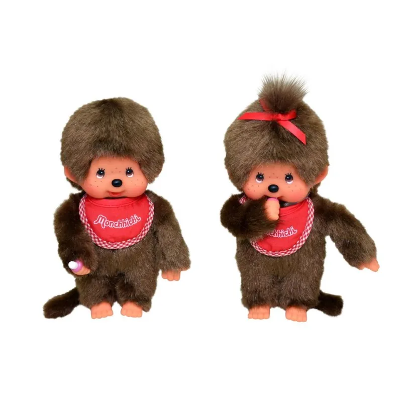 Monchhichi garçon ROUGE
