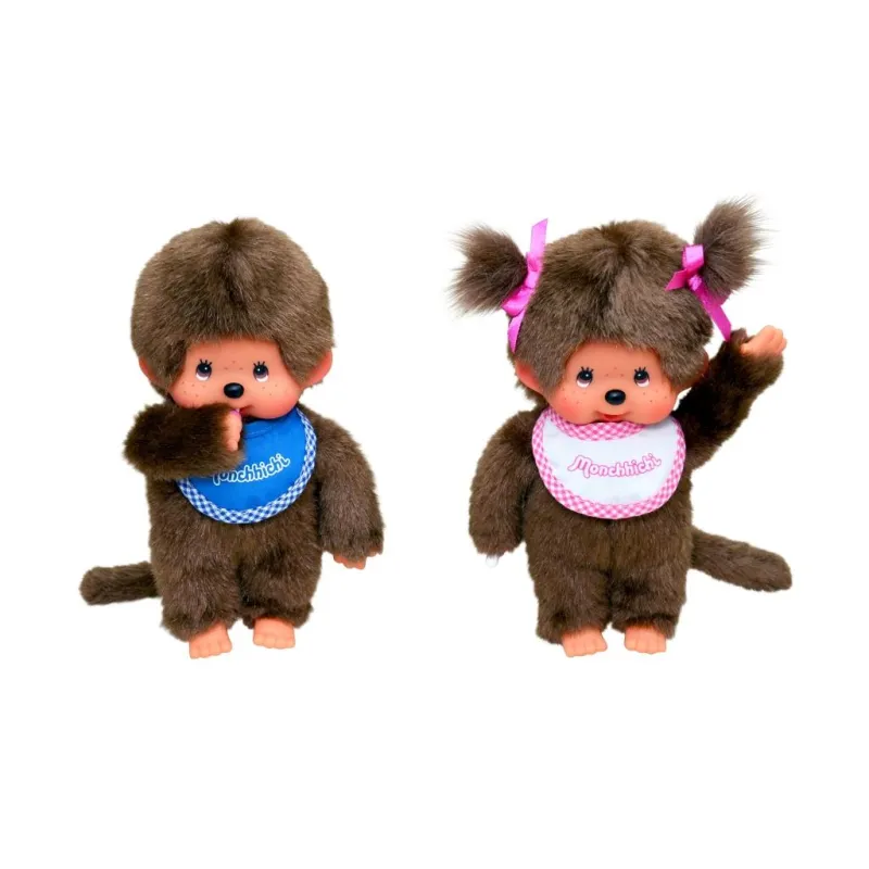 Monchhichi garçon BLEU