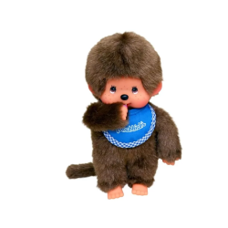 Monchhichi garçon BLEU