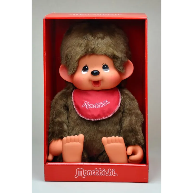 Monchhichi garçon ROUGE 80 cm