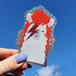 Sticker LAMA ZIGGY STARDUST