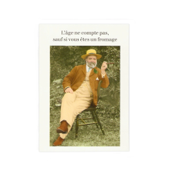 Carte L'AGE NE COMPTE PAS
