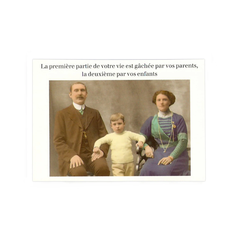 Carte LA VIE GACHEE