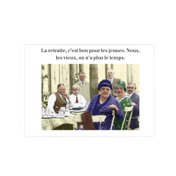 Carte LA RETRAITE