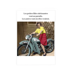 Carte LES PETITES FILLES