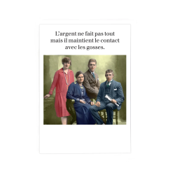 Carte L'ARGENT NE FAIT PAS TOUT
