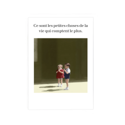 Carte CE SONT LES PETITES CHOSES