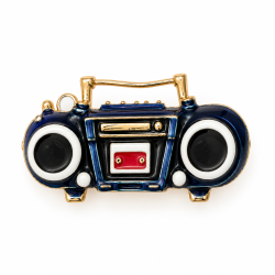 Broche fantaisie RADIO