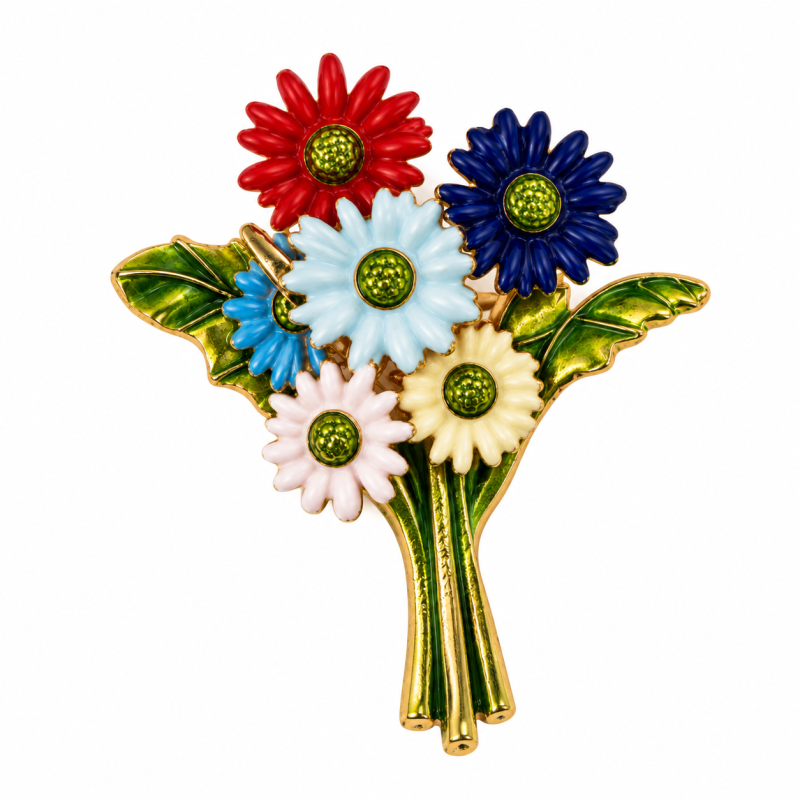 Broche fantaisie FLEUR