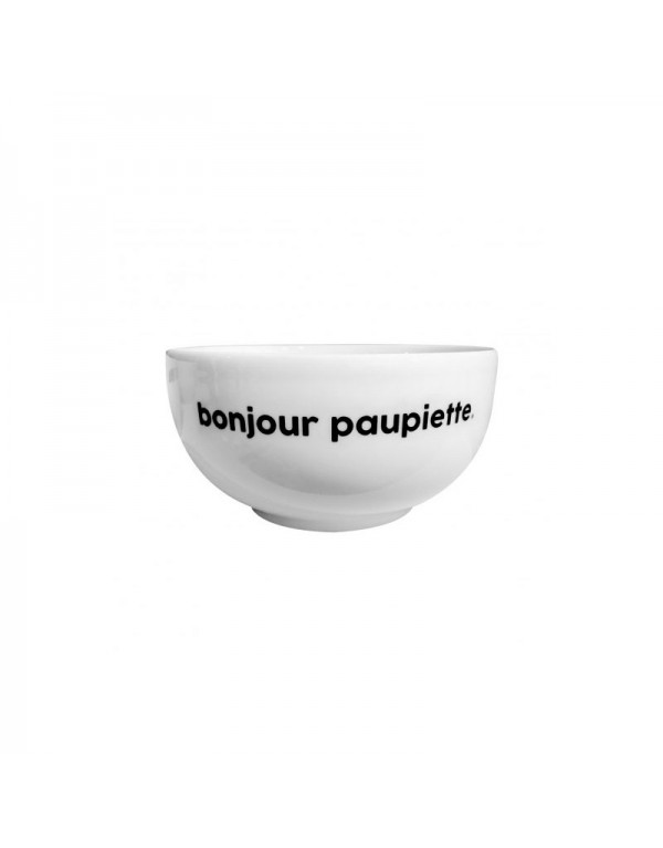 Bol "Bonjour paupiette"