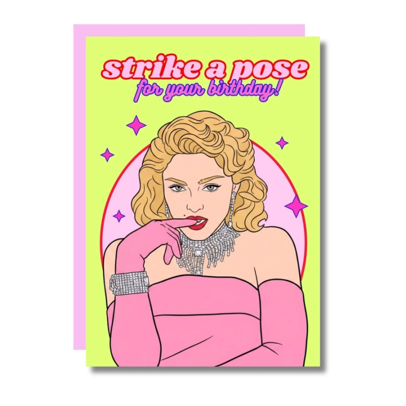 Carte STRIKE A POSE