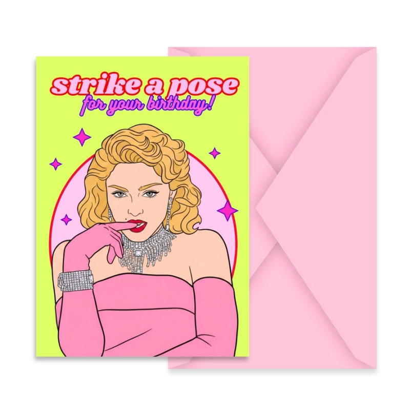 Carte STRIKE A POSE