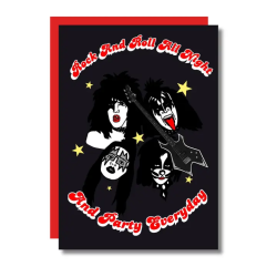 Carte ROCK AND ROLL ALL NIGHT