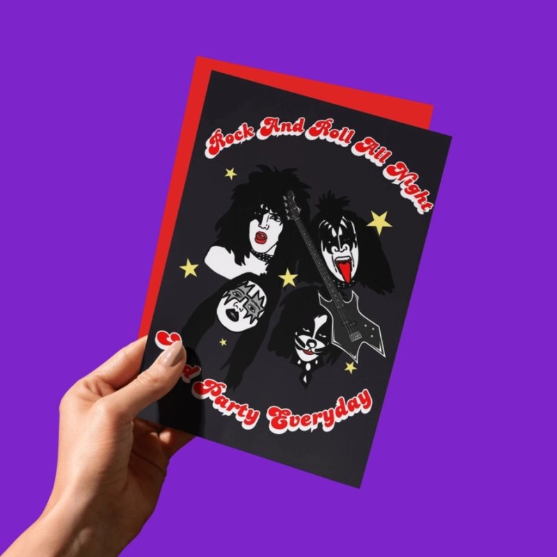 Carte ROCK AND ROLL ALL NIGHT