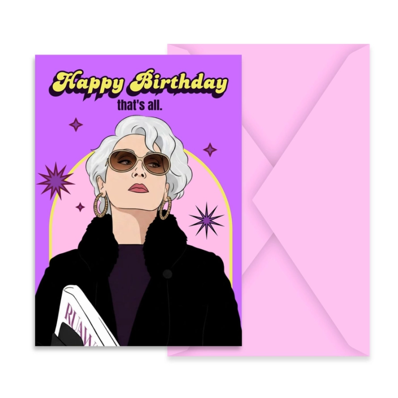 Carte HAPPY BIRTHDAY THAT'S ALL