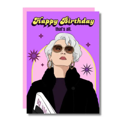 Carte HAPPY BIRTHDAY THAT'S ALL