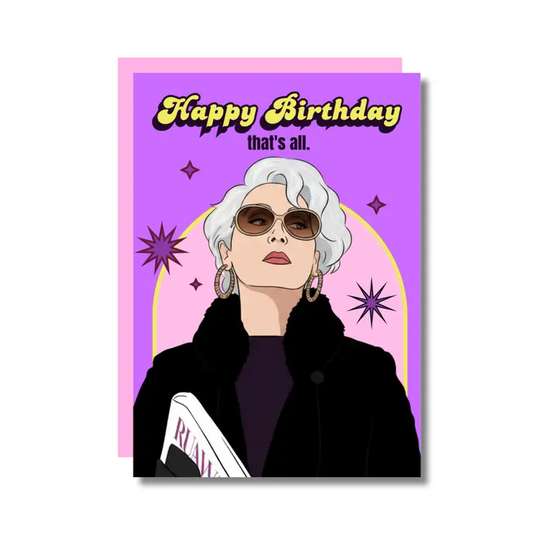 Carte HAPPY BIRTHDAY THAT'S ALL