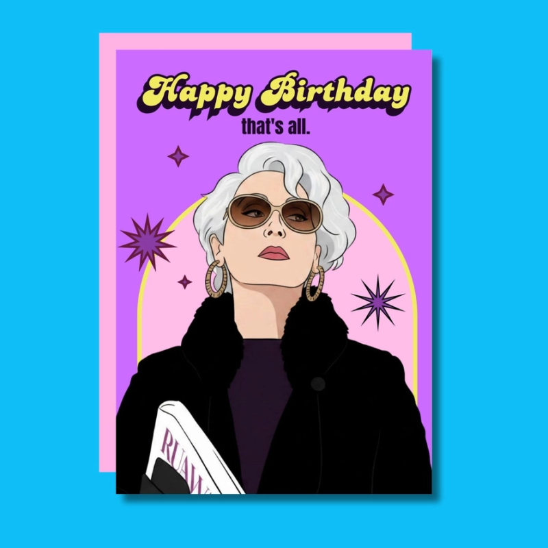 Carte HAPPY BIRTHDAY THAT'S ALL