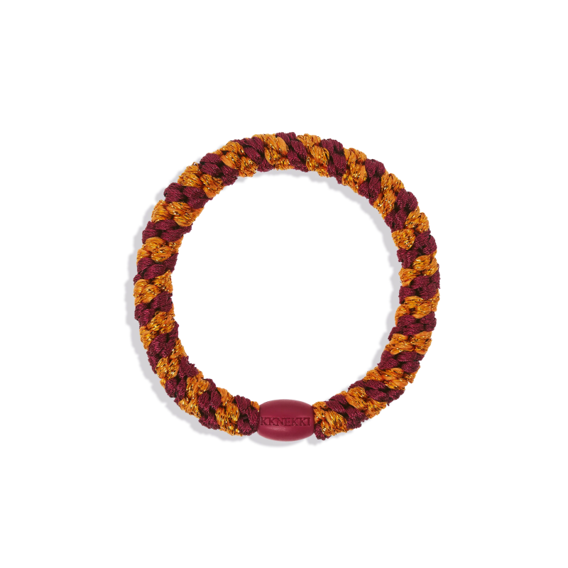 Kknekki BORDEAUX ORANGE STRIPE Paillettes