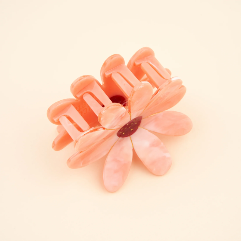Pince à cheveux FLEUR ROSE