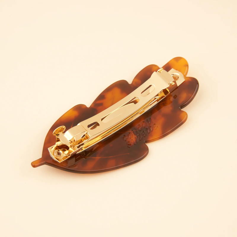 French barrette FEUILLE