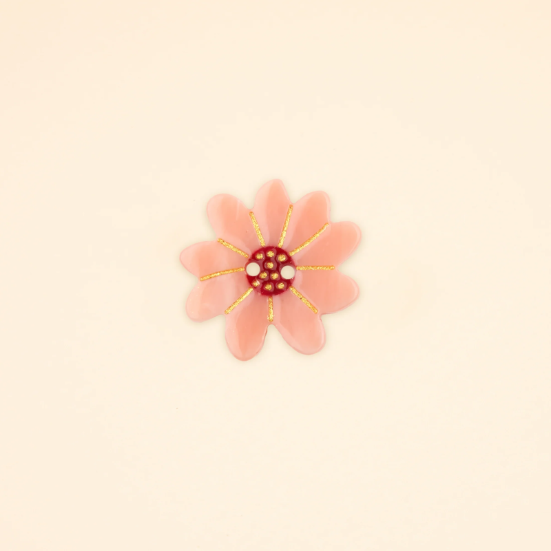 Kit Boutons FLEUR ROSE