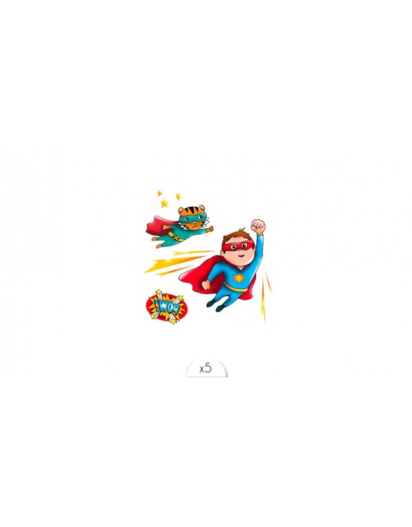 TATTOOS SUPER HÉROS