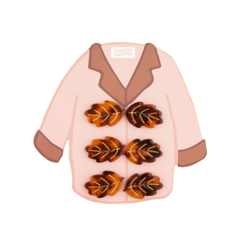 Kit Boutons FEUILLE