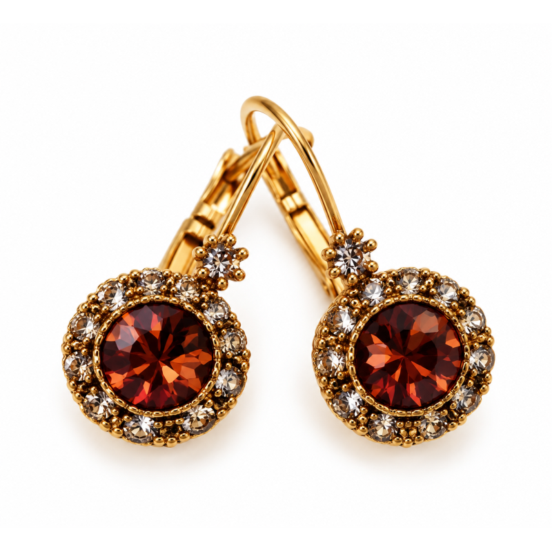 Boucles d'oreille LADY DI