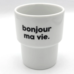 Gobelet BONJOUR MA VIE