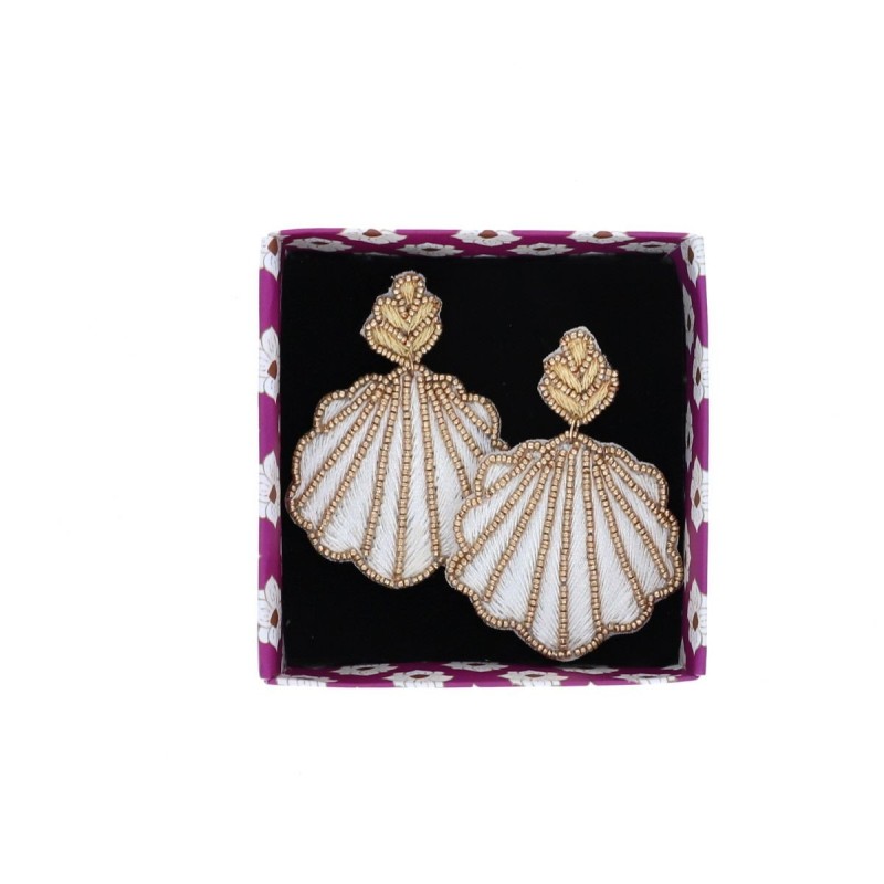 Boucles d'oreille COQUILLAGES