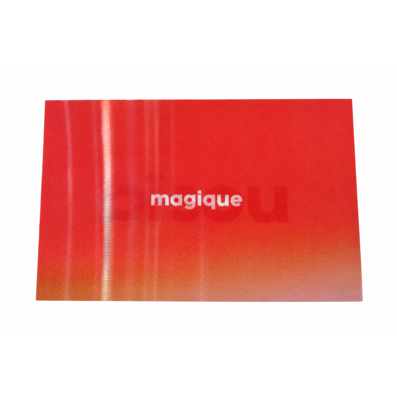 Carte 3D BISOU MAGIQUE