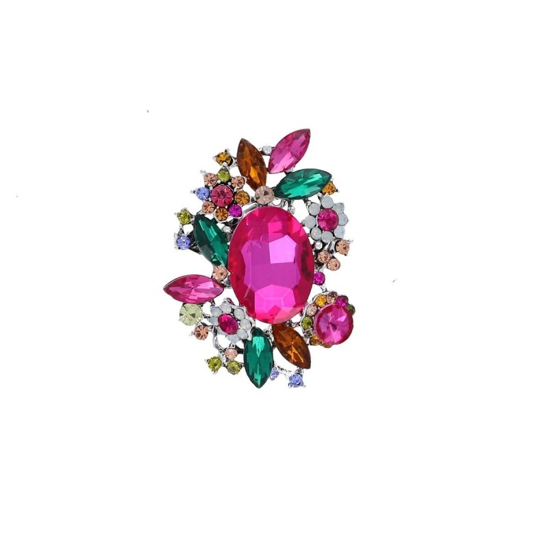 Broche multicolore FANTAISIE