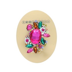 Broche multicolore FANTAISIE