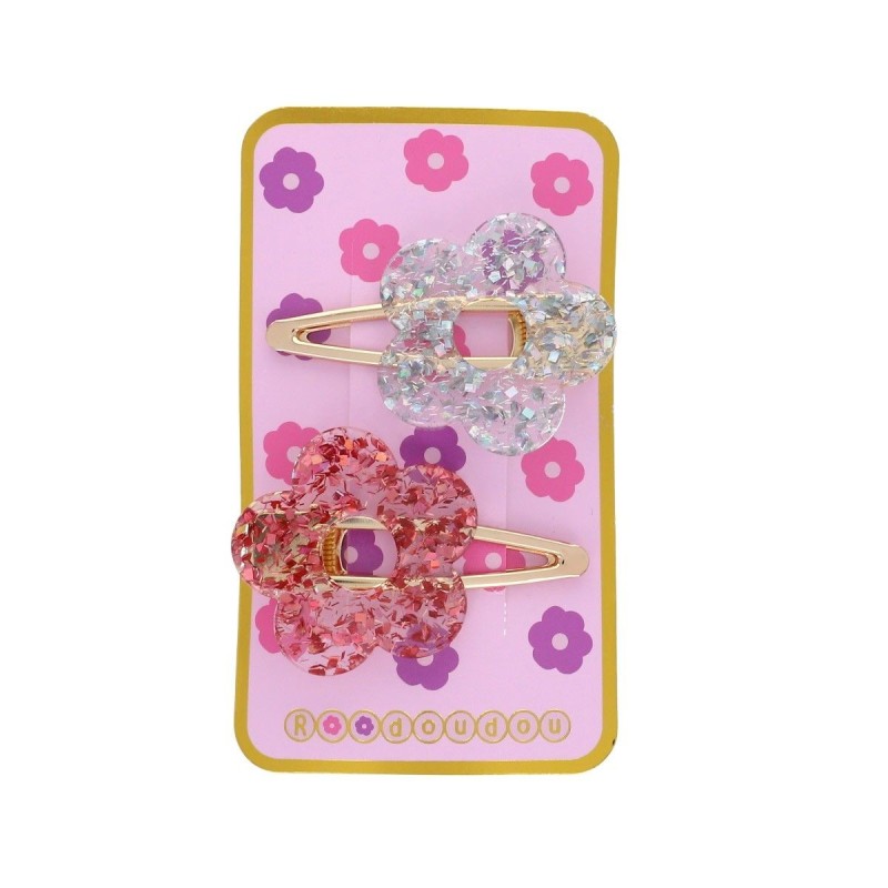 Duo de barrettes FLEURS