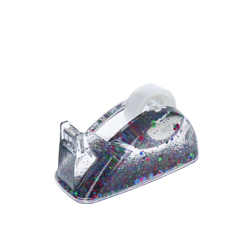 Dévidoir de papier collant à paillettes