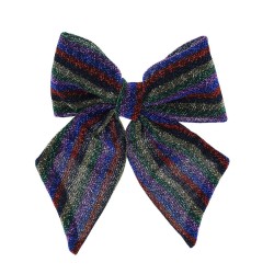 Pince noeud lurex MULTICOLORE
