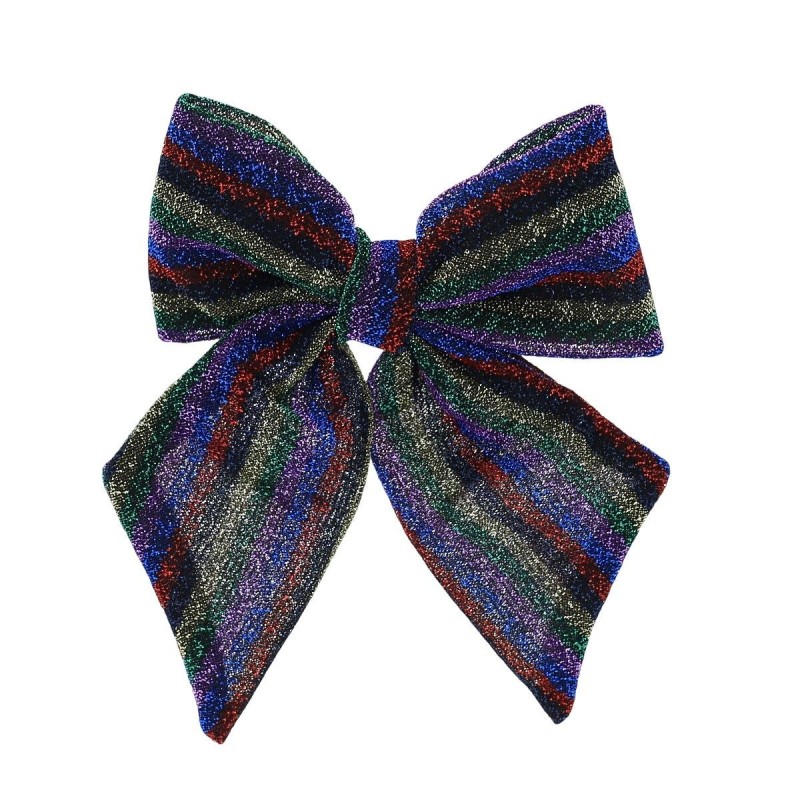 Pince noeud lurex MULTICOLORE