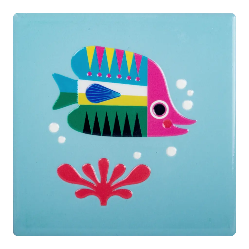 Carreau céramique POISSON CORAIL