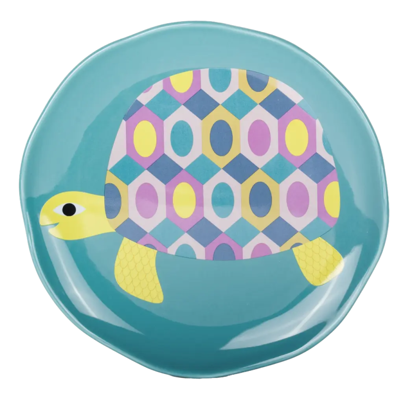 Plat rond TORTUE