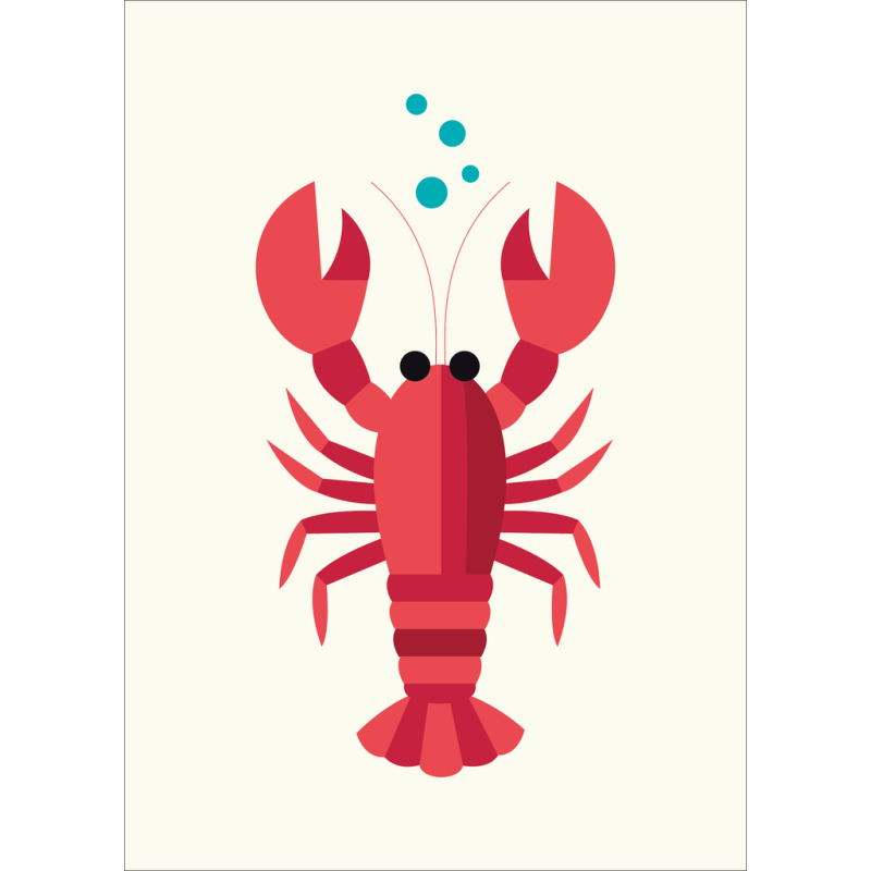 Essuie de vaisselle HOMARD