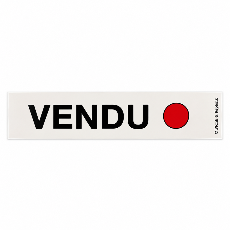 AUTOCOLLANT Vendu