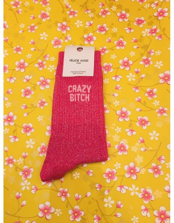 Chaussettes CRAZY BITCH...