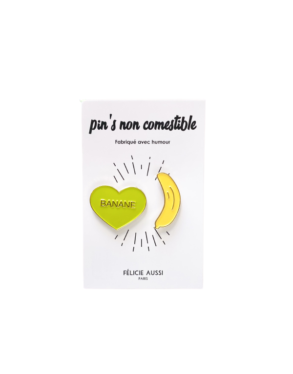 Duo de pin's BANANE