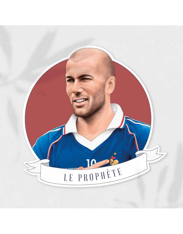 Stickers Zidane LE PROPHETE