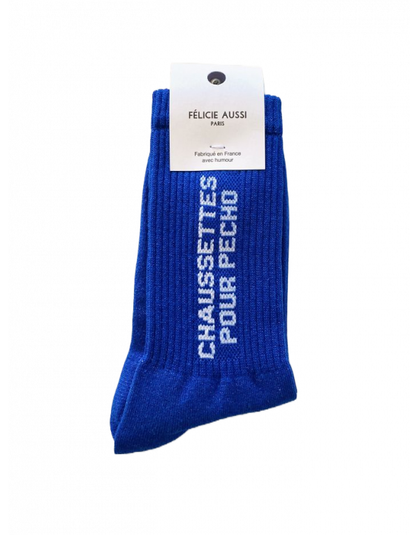 Chaussettes POUR PECHO bleu...