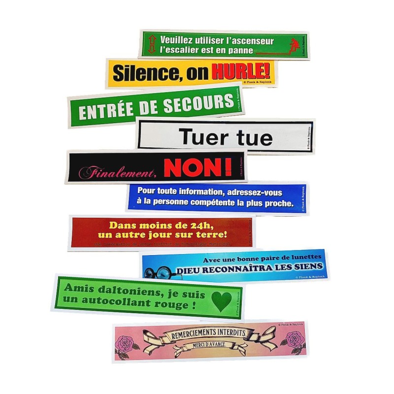 Autocollant VOTEZ POUR MOI