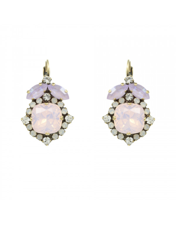 BOUCLES D'OREILLE fleur...