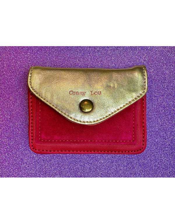 Porte-monnaie FUCHSIA & OR