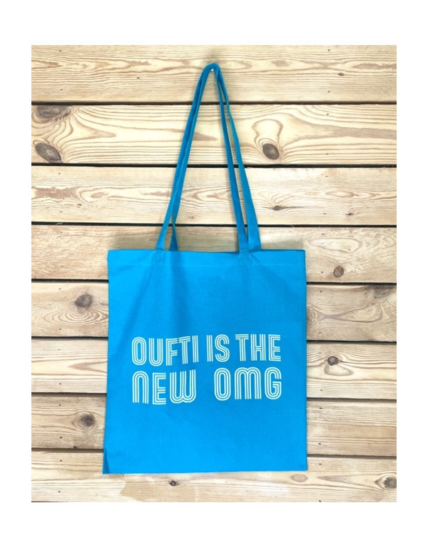 Tote bag OUFTI Turquoise